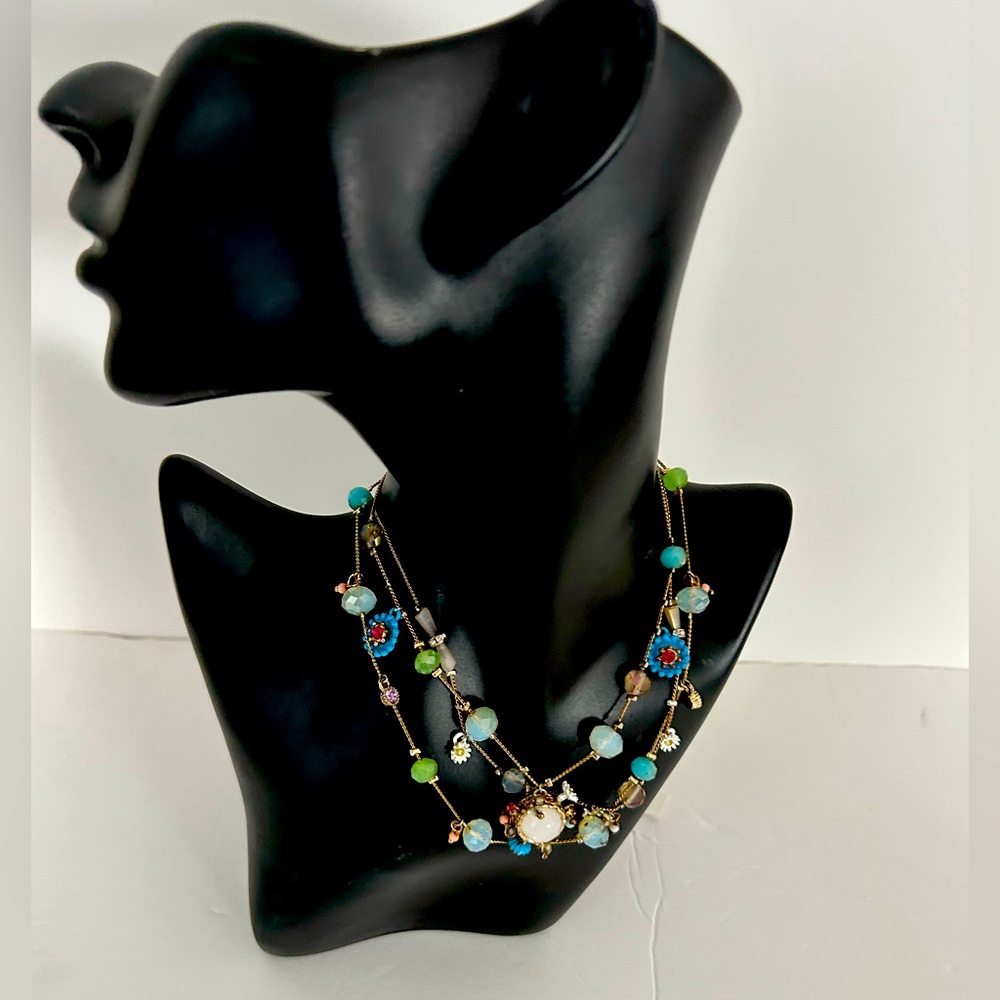Elegant Multicolor Beaded Necklace